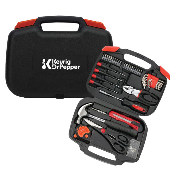 Tool Set with Bi-Fold Carrying Case