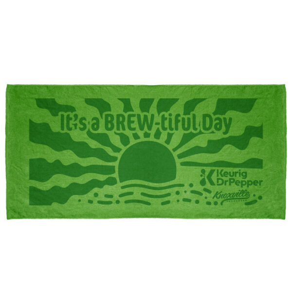 Brew-tiful Day Beach Towel